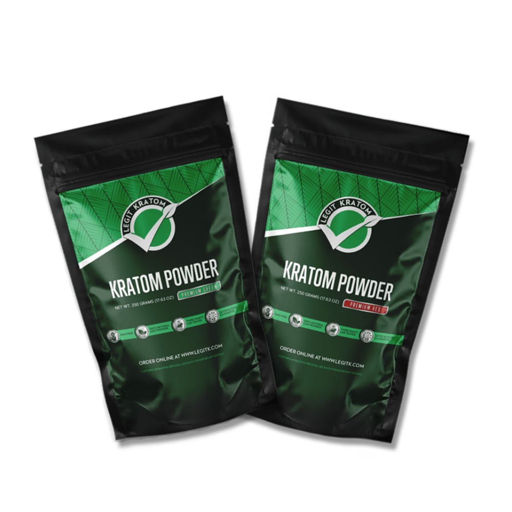 2-Way Split Kilo of Kratom Powder